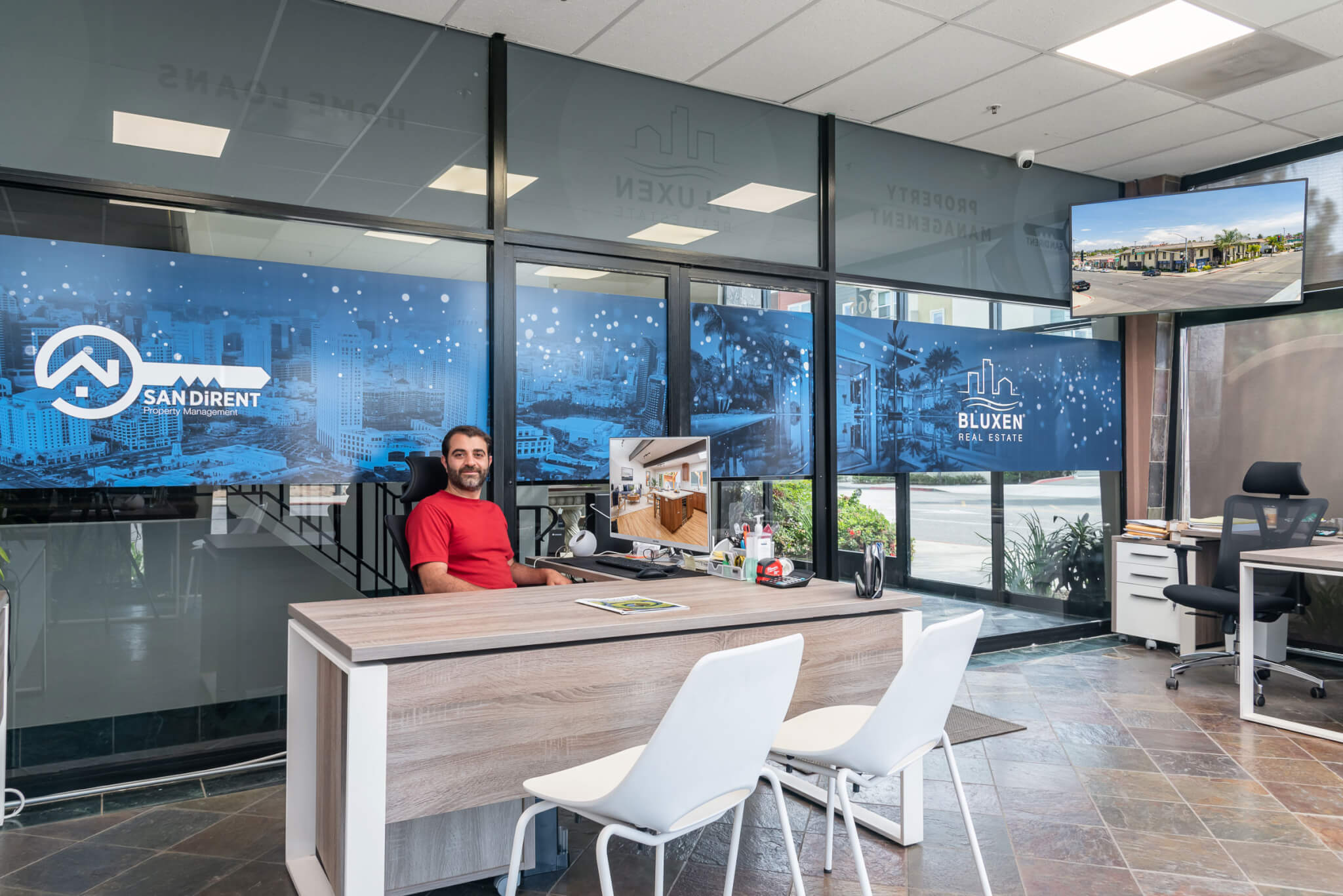 Sandirent office waiting area